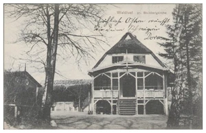 V8610-2391/ Waldlust bei Steinbergkirche AK 1908 - Picture 1 of 2