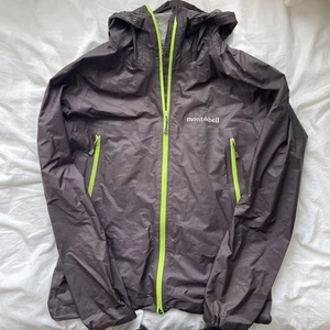 Montbell Storm Cruiser Jacket Gray L Lightweight Outdoor Hooded Japan - Picture 1 of 16