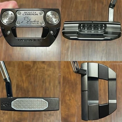 Scotty Cameron Studio Style Fastback 1.5 Putter - LH - New - Xtreme Dark - 33” - Image 1 of 4