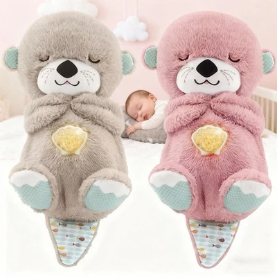 Plüsch Schlummer Otter Spielzeug Beruhigende Otter Hug Plüsch Baby Spielzeug NEU - Bild 1 von 4