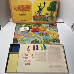 The Uncle Wiggly Juego De Colección 1971 Parker Playmate Juego de Mesa Completo y Limpio - Imagen 1 de 17