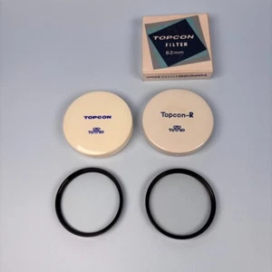 TOPCON 62mm SCREW IN FILTERS X2 SL 39 3UV 1X & TOPCON SKYLIGHT - Picture 1 of 9
