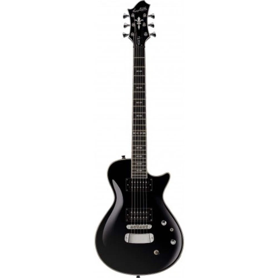 Negro brillante Hagstrom Ultra Swede Foto 1 de 1