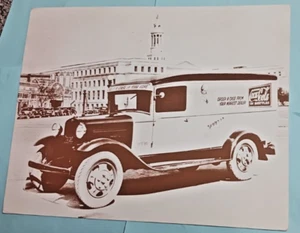 1920s Coca Cola Bottling Co. Delivery TRUCK Photo 11" X 14" CARDSTOCK - Picture 1 of 8
