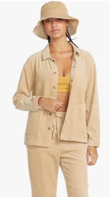 Volcom Women's Stone Street Oversize Shirt Jacket XL NWT - Image 1 of 4