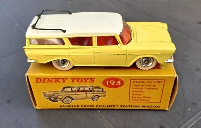 Original Dinky Toys 193 Rambler Cross Country Station Wagon EX+!! - Image 1 of 4
