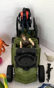 Mixed Lot Plastic Toys Military Truck W/Shooting Noises Action Figures, Animals - Picture 1 of 8