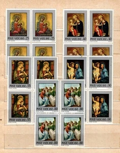 VATICANO 1971 LA FAMIGLIA IN QUARTINA MNH** - Picture 1 of 1