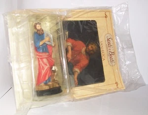 SANTI E BEATI - GLI EROI DELLA FEDE - SAN LUCA - H. 13 CM - FIGURE + FASCICOLO - Picture 1 of 3