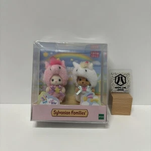 Sylvanian Families Baby Pair Set Unicorn Calico Critters EPOCH Japan New - Picture 1 of 4