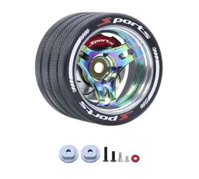 Alum transmitter hand wheel Metal Steering wheel Fit For SANWA FUTABA NB4 7PX X9 - Image 1 of 4