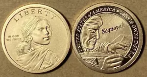 S Sacagawea 2017 un dólar mejorado sin circular 225o aniversario nativo americano $1 - Imagen 1 de 2