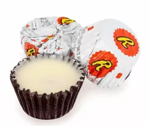 Reese's Mini White 3 Pounds Peanut Butter Cups Chocolate Wrapped Candy - Picture 1 of 5