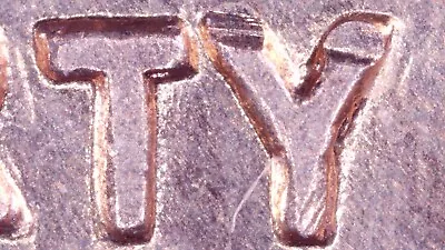 1960 D Lincoln Cent Small Date Error Coin "LIBERTY" BU RED - Image 1 of 4
