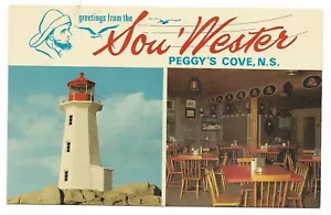 Peggy's Cove Nueva Escocia Postal Saludos Multi Vista Cartas Grandes Sin Usar - Imagen 1 de 2