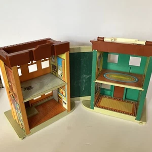 Fisher Price Sesamstraße Vintage 1973 Spiel Familienhaus #938 Hooper’s Spielset - Bild 1 von 23