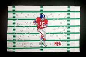 Vintage Football Kissenbezug NFL Standardgröße Kinder Bettwäsche Dekor Lätzchen USA NEU   - Bild 1 von 8