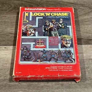 Lock n Chase - Intellivision - W/ Box - NO MANUAL - Picture 1 of 5