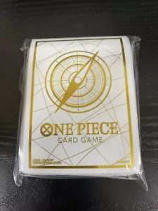 Juego de Cartas Fundas Oficiales ONE PIECE Oro Blanco 70 piezas. - Imagen 1 de 1