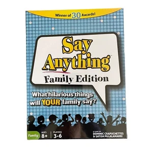 NIB North Star Say Anything Family Edition Party Game 3 to 6 Players Ages 8 Plus - Picture 1 of 6