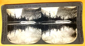 1909 Keystone View Co. Stereoview Card 9466 Mirror Lake Yosemite, CA - Picture 1 of 3