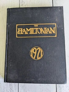 The Hamiltonian Yearbook 1921 Hamilton College NY - Picture 1 of 8