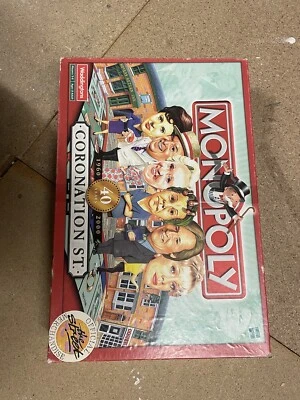 Monopoly - Coronation Street 40 Years 1960 To 2000 - Collectable Vintage - Image 1 of 4