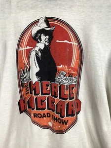 Camiseta Merle Haggard Road Show Unisex 100% Algodón Camiseta S a 4XL - Imagen 1 de 3