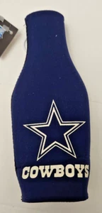 Dallas Cowboys NFL  Zip - Up Bottle Koozie - Picture 1 of 2