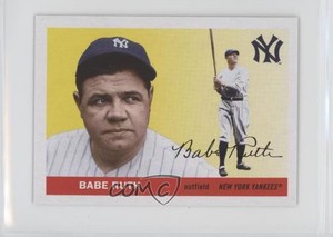 2020 Topps Archives 1955 Topps Mini Babe Ruth #55M-1 HOF