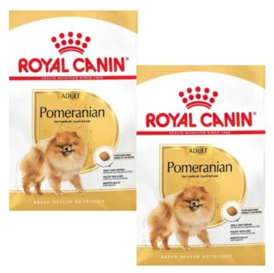 2 x 3 kg Royal Canin Pomeranian Adult (€ 9,61/kg) Zwergspitz-Futter, trocken - Bild 1 von 2
