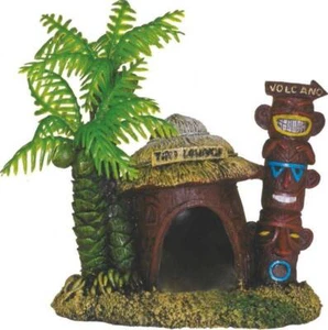 Exotic Environments Betta Hut With Palm Tree Null Null - Picture 1 of 1