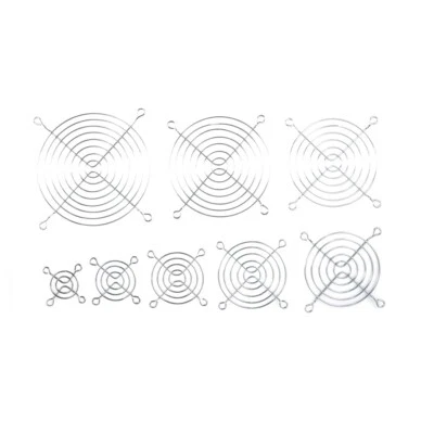 2pcs Fan Grills Protective Net Computer Laptop PC Cooling Fan Blades Accessories - Image 1 of 4