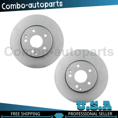 Rotores de freno de disco delanteros para Mercedes-Benz C230 2000 2002 2003 2004 2005 1999 Foto 1 de 4