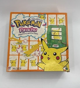 Vintage Pokemon Pikachu Match'em Catch'em Game 1999 - Picture 1 of 2