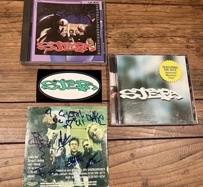STEPA Cd Lot 2002 S/T + *SIGNED* Promo CD & Sticker RARE Nu Metal Band Vintage  - Image 1 of 4