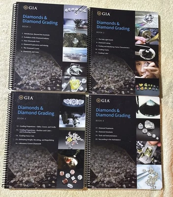 GIA - Gem230 Diamonds & Diamond Grading (4) Book Set - 2022 - Image 1 of 4