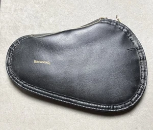 Vintage Browning BDA Gun Case, Rug. Zippered Pouch With Wool Interior - Picture 1 of 6