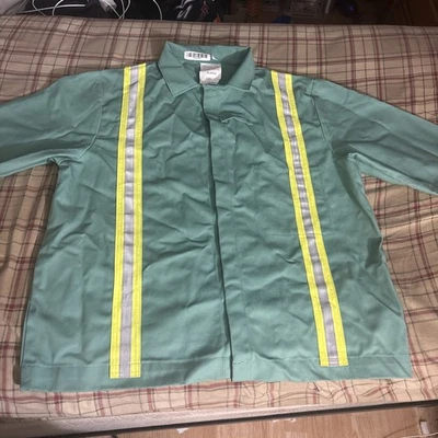 WESTEX INDURA FR (FIRE RESISTANT)  Green jade JACKET NEW SIZE XL - Image 1 of 4