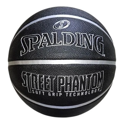 Spalding Street Phantom Size 7 Outdoor Basketball 29.5 Inch Soft Grip Rubber