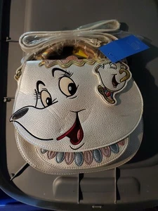 Disney Danielle Nicole Mrs. Potts & Chip Crossbody Bag - Beauty and the Beast - Picture 1 of 5