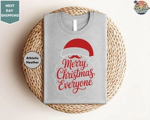 Merry Christmas Santa Shirt, Funny Christmas Shirt, Santa Claus Christmas Tee - Picture 1 of 6