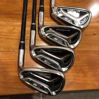 TaylorMade Iron Set R9 SUPERMAX 7-P 4pcs Attas 5R used - Image 1 of 4