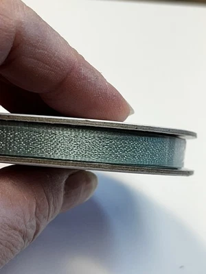 Mint Macaron Textile Stampin Up Ribbon 10 Yards 1/4” Wide #8002 - Image 1 of 3