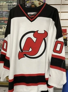 XL Mens Martin Brodeur New Jersey Devils Jersey retro Pro Player Logo NHL - Picture 1 of 8