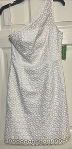 Nuevo con etiquetas Vestido Vaina Lilly Pulitzer Para Mujer David’s Un Hombro Talla 6 Ventas al por menor $288 - Imagen 1 de 5