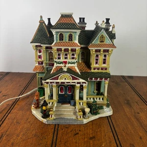 Lemax Crawford Residence Lighted Christmas Village Victorian House Holiday Decor - Picture 1 of 14
