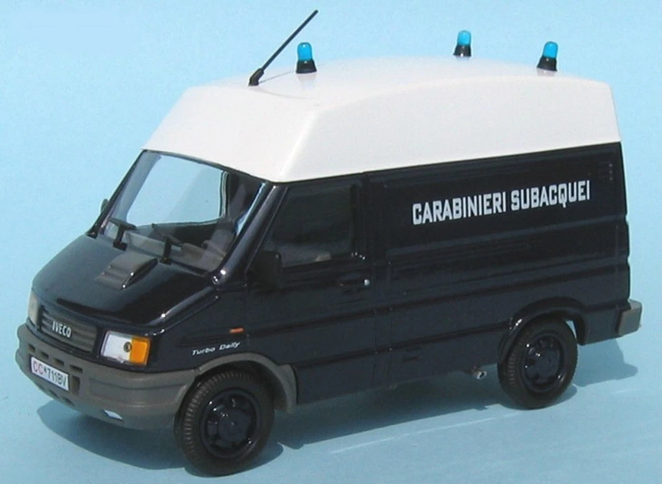 IVECO FIAT TURBO DAILY FURGONE CARABINIERI SUBACQUEI 1992 DEAGOSTINI 1/43 ITALIA - Immagine 1 di 1