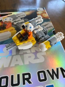 Lego Star Wars Build Your Own Adventure Rebel Pilot & Y-Wing Starfighter 100% - Picture 1 of 11