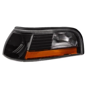 Lámpara de señal de estacionamiento para Mercury Marauder 2003-2004 carcasa negra conductor izquierdo - Imagen 1 de 8